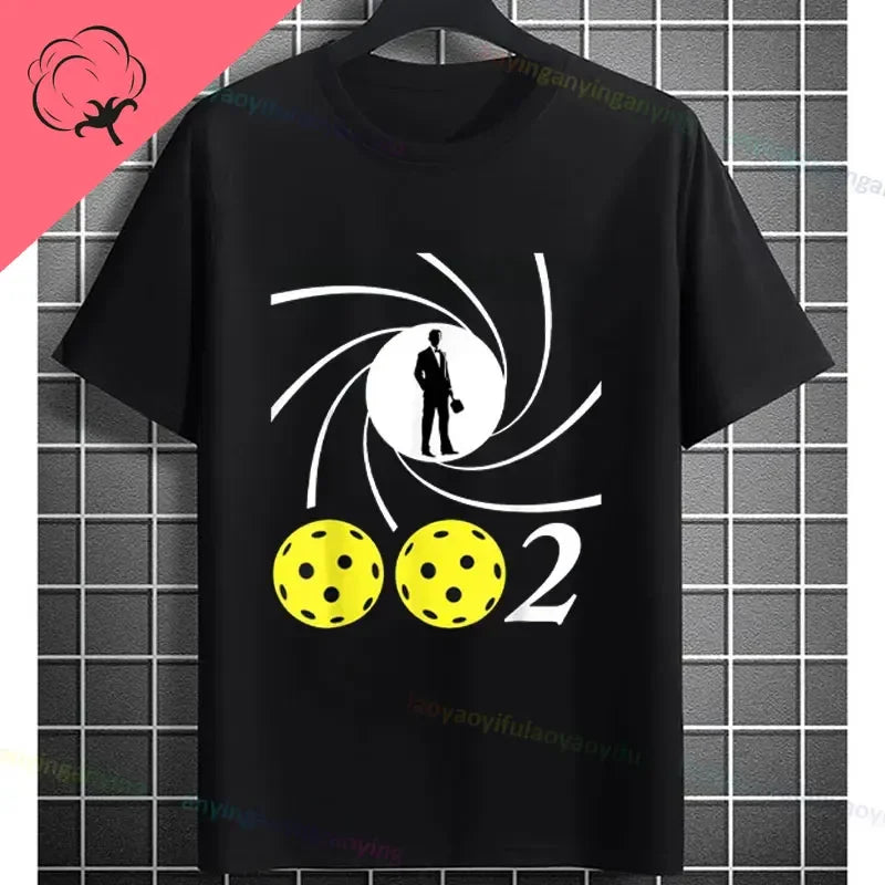 Pickleball Graphic T-Shirt – "It Was in" Funny Design Casual 100% Cotton