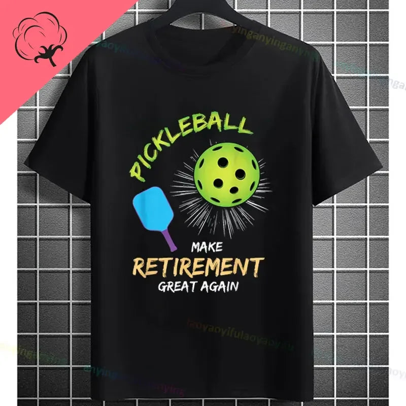 Pickleball Graphic T-Shirt – "It Was in" Funny Design Casual 100% Cotton