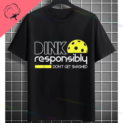 Pickleball Graphic T-Shirt – "It Was in" Funny Design Casual 100% Cotton