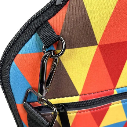 Neoprene Pickleball Racket Sleeve Single Shoulder Strap Zipper Holder