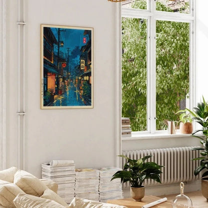 Japanese Tokyo Teahouse Wall Art Poster