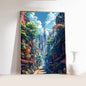 Japanese Tokyo Teahouse Wall Art Poster