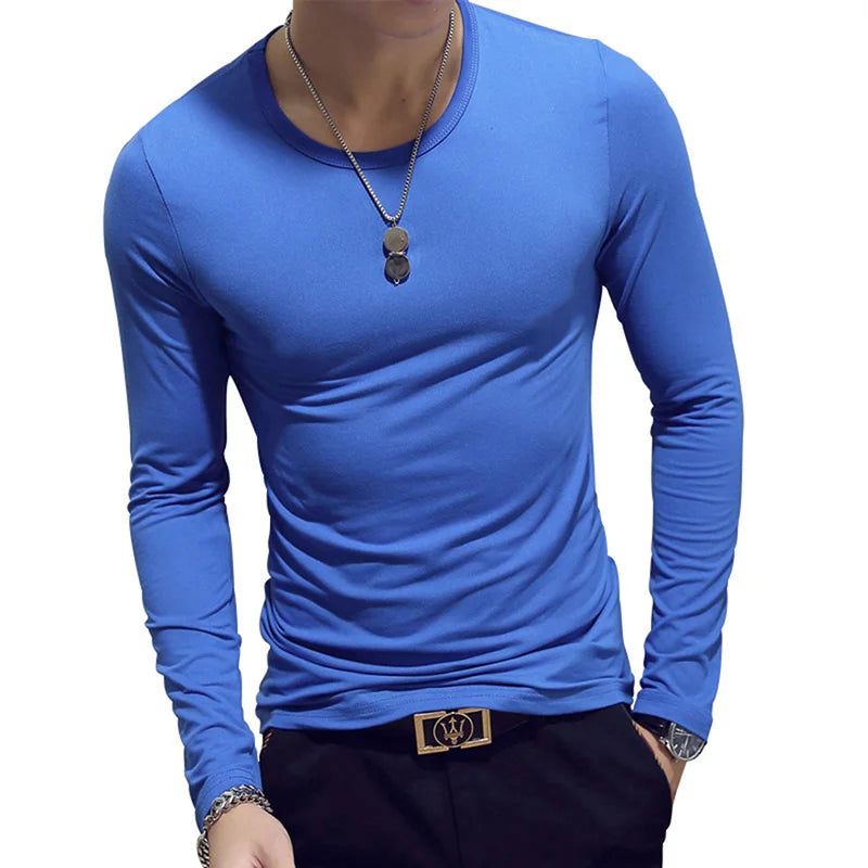 New Tennis T Shirts Men Long Sleeve