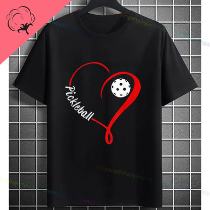 Pickleball Graphic T-Shirt – "It Was in" Funny Design Casual 100% Cotton