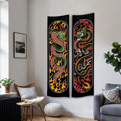 Japanese Ocean Waves Wall Decoration