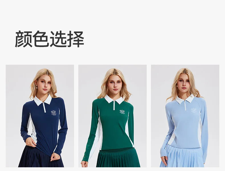 Tennis Shirts Long Sleeve Women Quick Dry