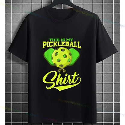 Pickleball Graphic T-Shirt – "It Was in" Funny Design Casual 100% Cotton