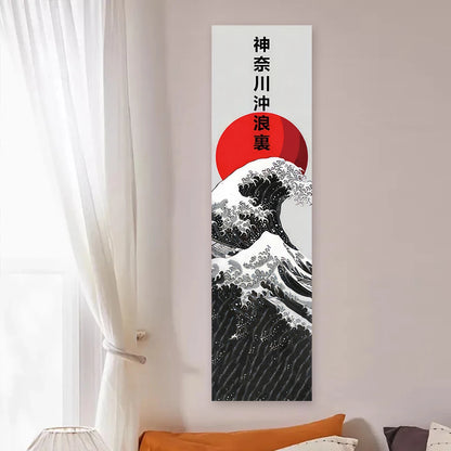 Japanese Ocean Waves Wall Decoration