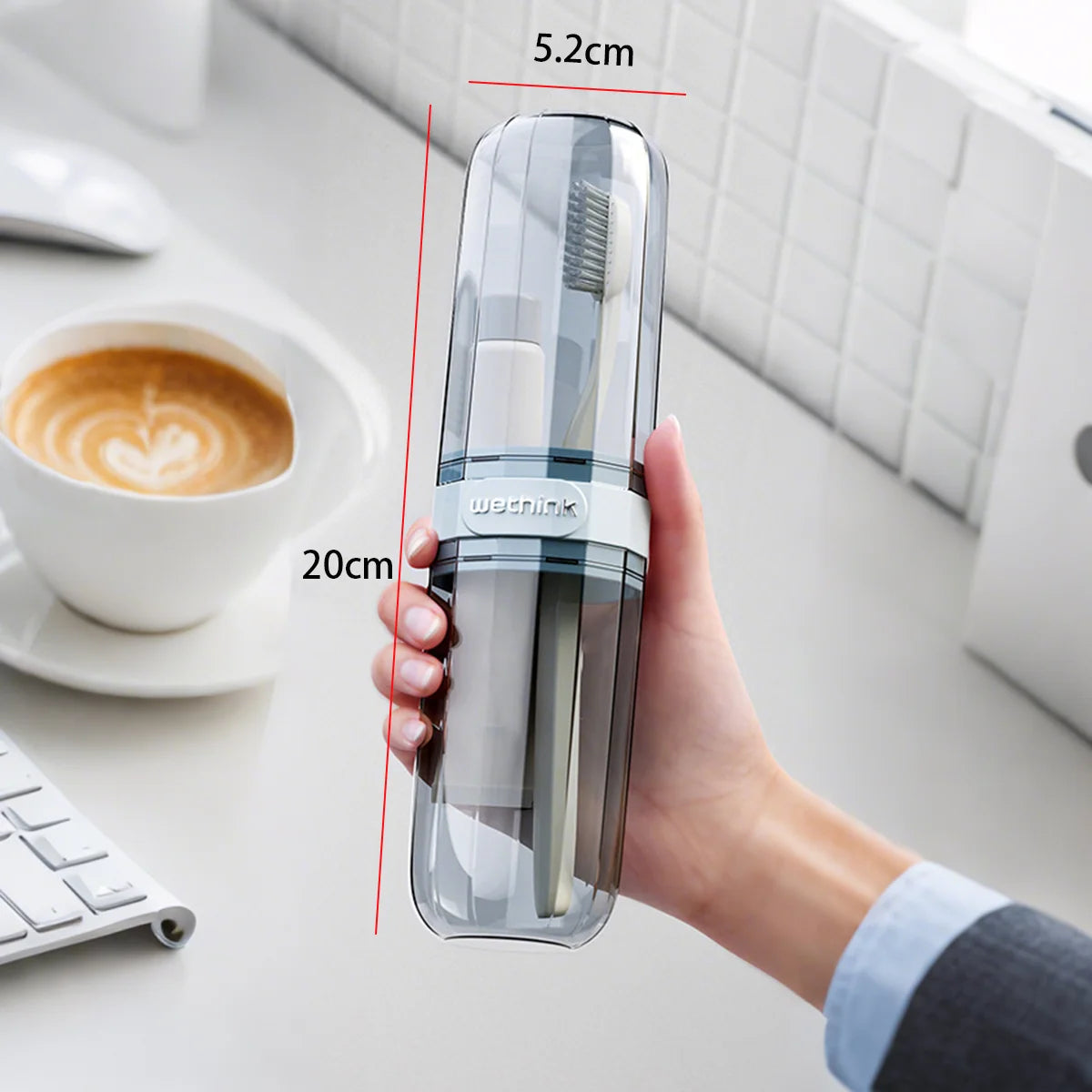 Portable Toothpaste Toothbrush Protect Holder Case