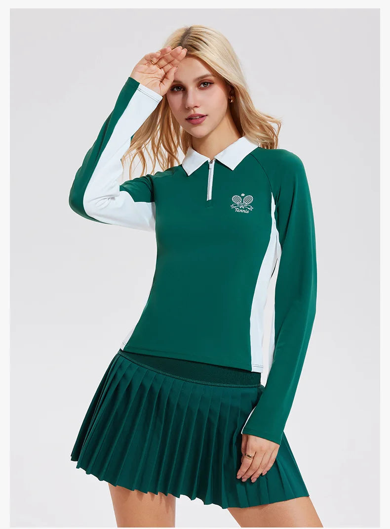 Tennis Shirts Long Sleeve Women Quick Dry