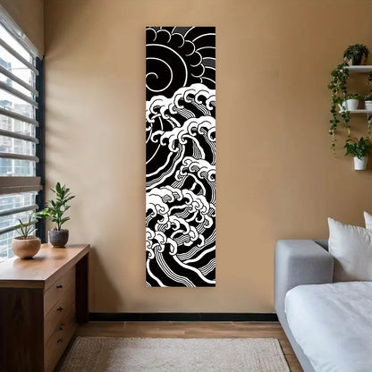 Japanese Ocean Waves Wall Decoration