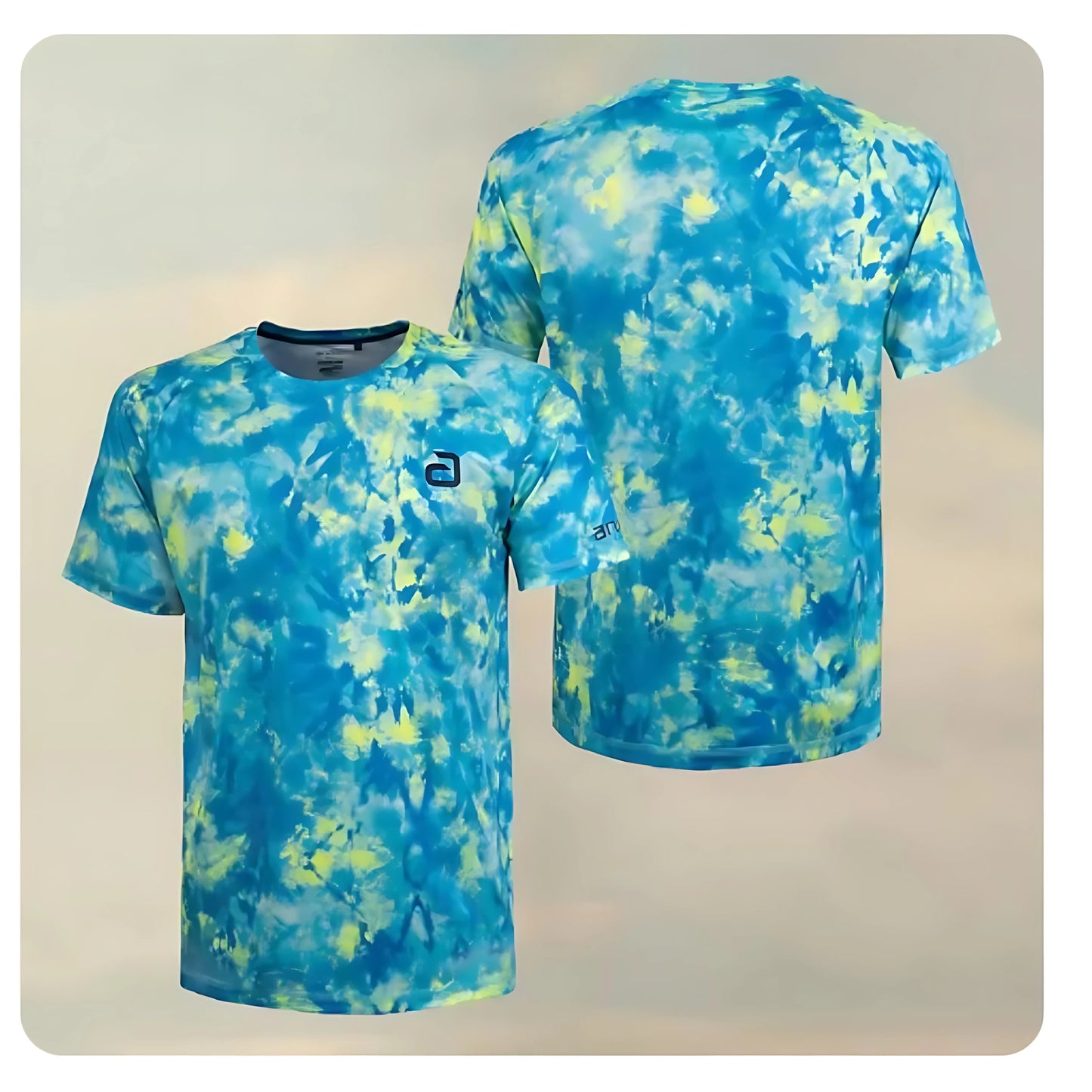 Hot-selling men's T-shirts for table tennis badminton and table tennis club