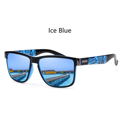 4 PCS Fashion Vintage Pattern Square Sunglasses Men Women Fishing Driving Man Luxury Brand Designer Sun Glasses UV400 Eyewear ﻿