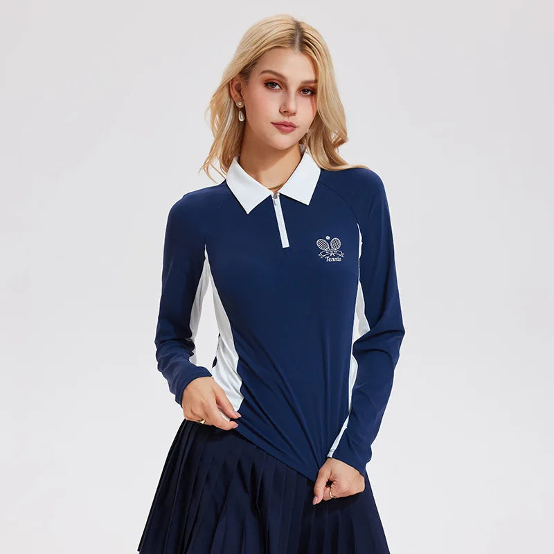 Tennis Shirts Long Sleeve Women Quick Dry