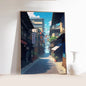 Japanese Tokyo Teahouse Wall Art Poster
