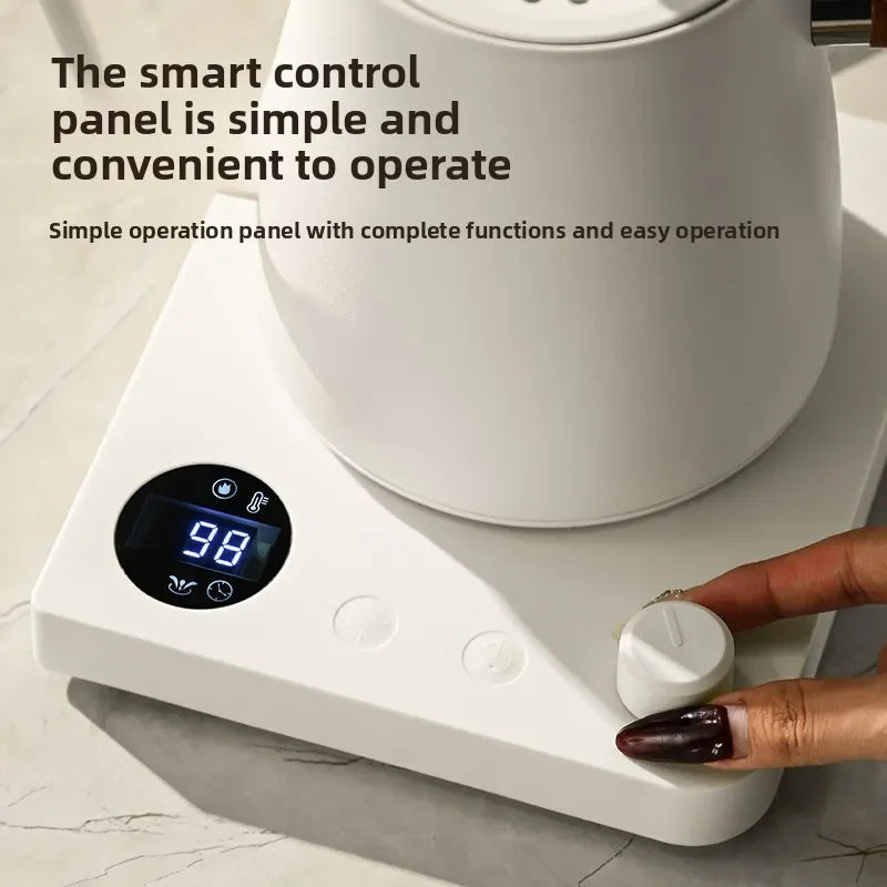 Stainless Steel Coffee Pot Intelligent Temperature LED Display for Coffee Tea