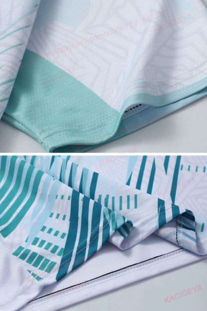 Badminton Men Shirts Training Table Tennis