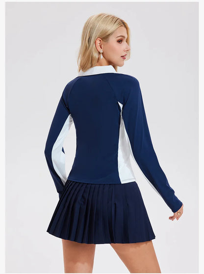Tennis Shirts Long Sleeve Women Quick Dry