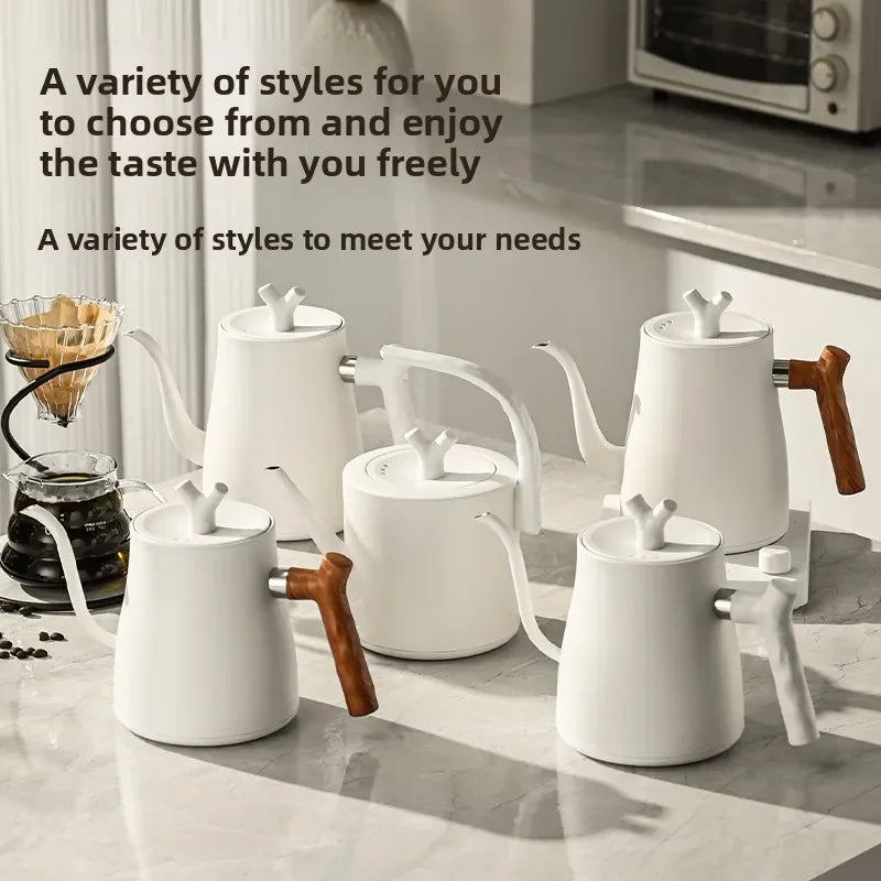 Stainless Steel Coffee Pot Intelligent Temperature LED Display for Coffee Tea