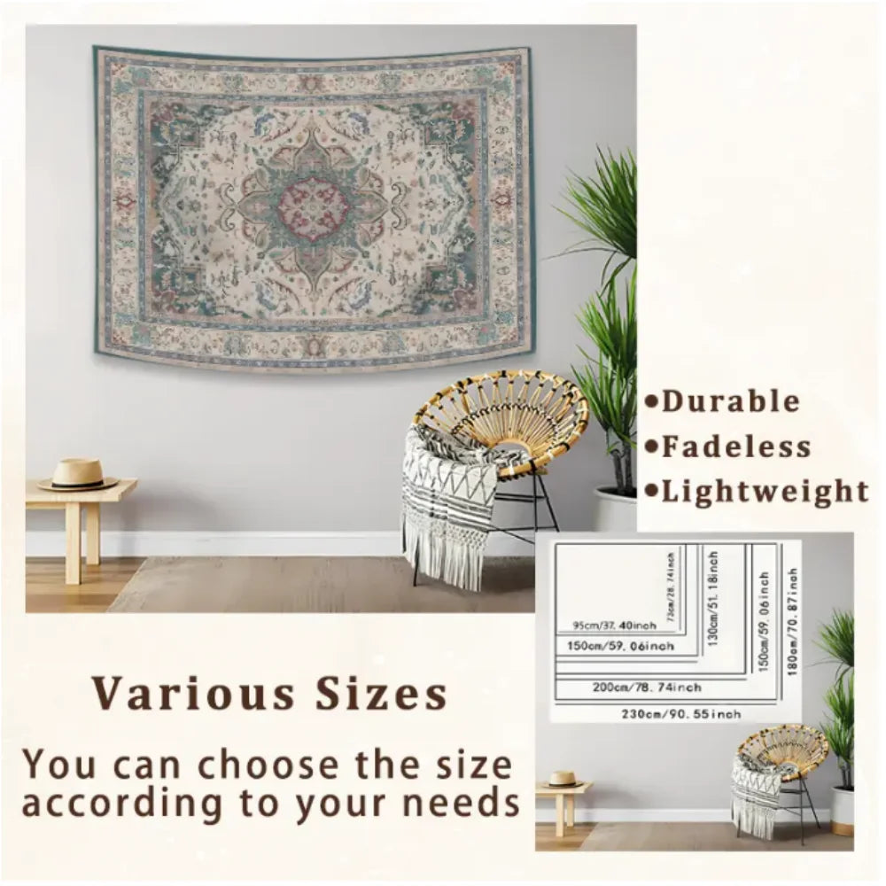 VIKAMA Neon Angel Skull Tapestry Gaming Bedroom  Hanging Room Decor