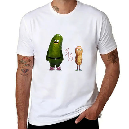 pickle and peanut T-Shirt t shirts for man cotton