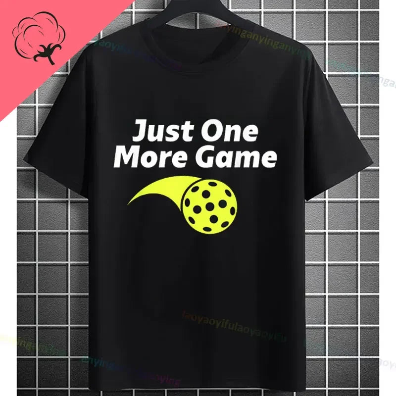 Pickleball Graphic T-Shirt – "It Was in" Funny Design Casual 100% Cotton