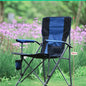 Portable Large Armchair Fiing Chair Cam Picnic Barbecue Outdoor Leisure Furniture High Barest Foldable Metal Chair