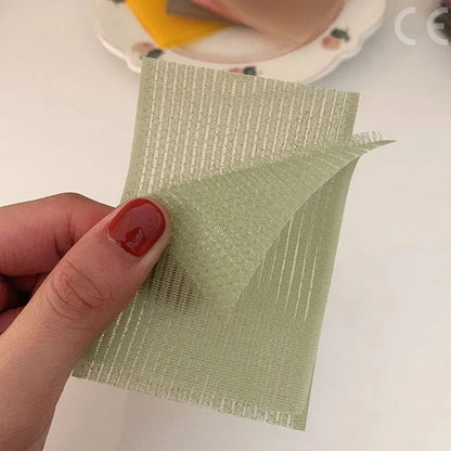 10Pcs Solid Color Bangs Magic Paste Posts Hair Sticker Clip Women Wash Face Makeup Velcro Patch Hair Accessories Styling Tools