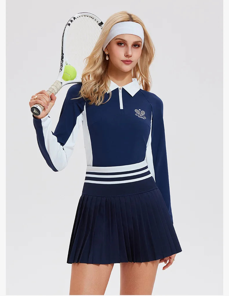 Tennis Shirts Long Sleeve Women Quick Dry