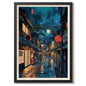 Japanese Tokyo Teahouse Wall Art Poster