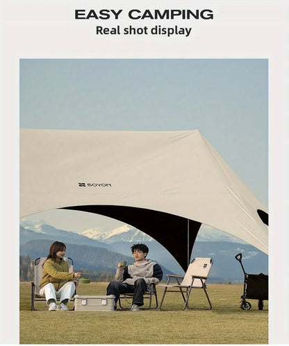 Outdoor Camping Light Shielding Hexagonal Canopy Tent, Instant Pop-up Convenient Sunshade,outdoor Multi Person Camping Equipment