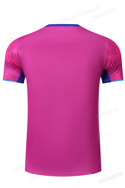 Badminton Men Shirts Training Table Tennis