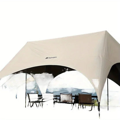 Outdoor Camping Light Shielding Hexagonal Canopy Tent, Instant Pop-up Convenient Sunshade,outdoor Multi Person Camping Equipment