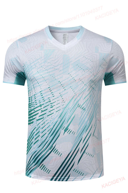 Badminton Men Shirts Training Table Tennis