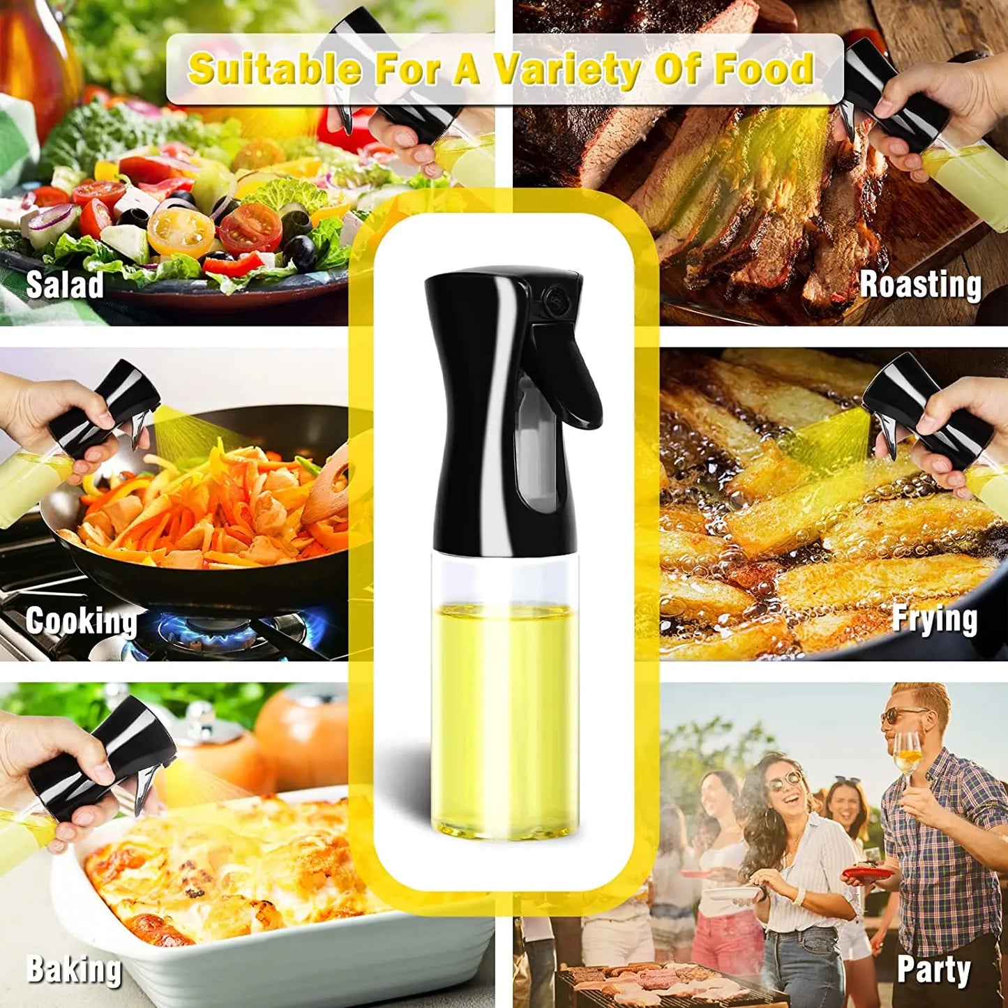 Oil Spray Bottle BBQ Cooking
