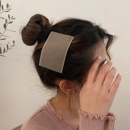 10Pcs Solid Color Bangs Magic Paste Posts Hair Sticker Clip Women Wash Face Makeup Velcro Patch Hair Accessories Styling Tools