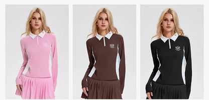 Tennis Shirts Long Sleeve Women Quick Dry