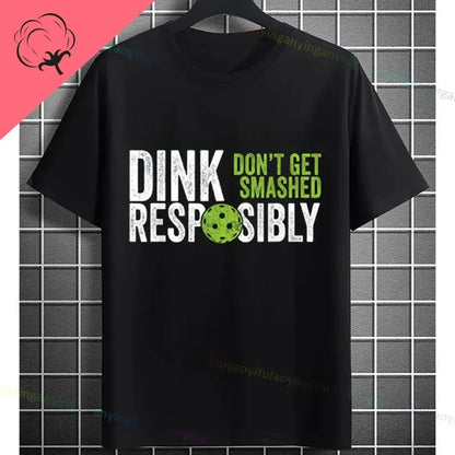 Pickleball Graphic T-Shirt – "It Was in" Funny Design Casual 100% Cotton