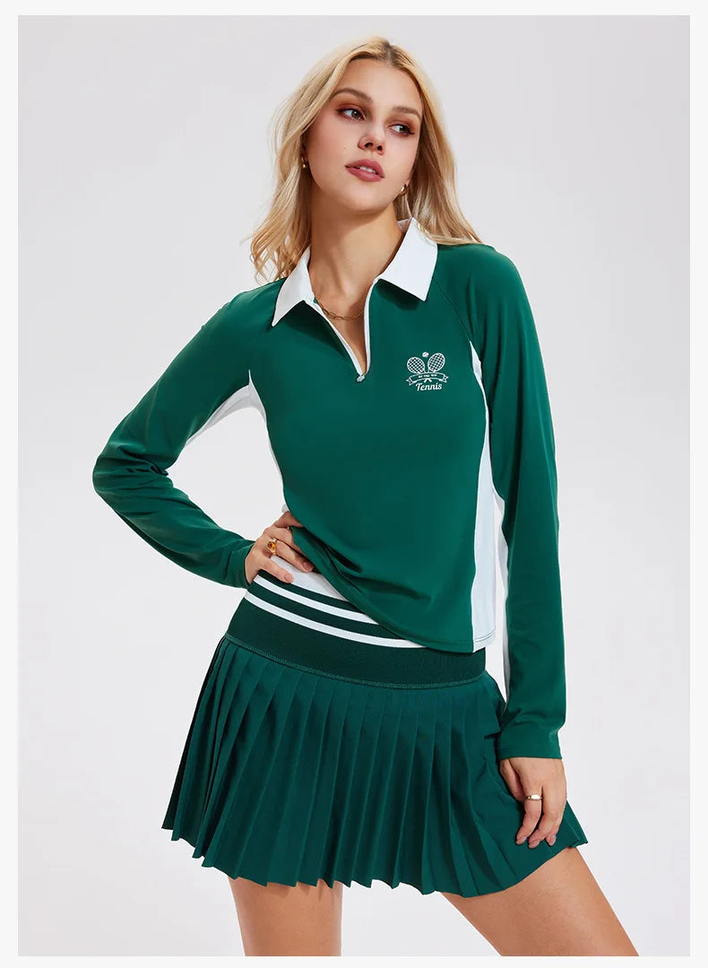 Tennis Shirts Long Sleeve Women Quick Dry