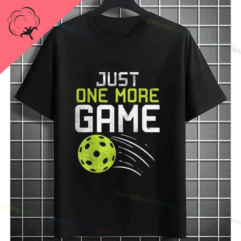 Pickleball Graphic T-Shirt – "It Was in" Funny Design Casual 100% Cotton