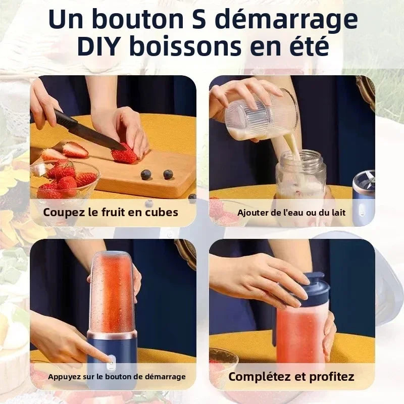 Portable USB Blender Electric Travel Juicer Cup