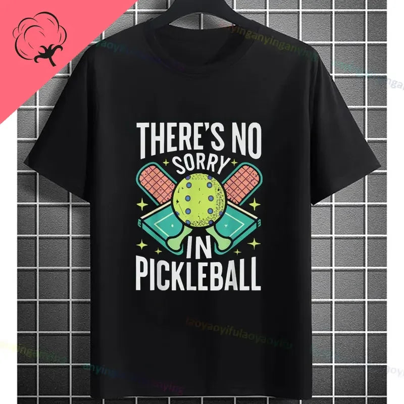 Pickleball Graphic T-Shirt – "It Was in" Funny Design Casual 100% Cotton