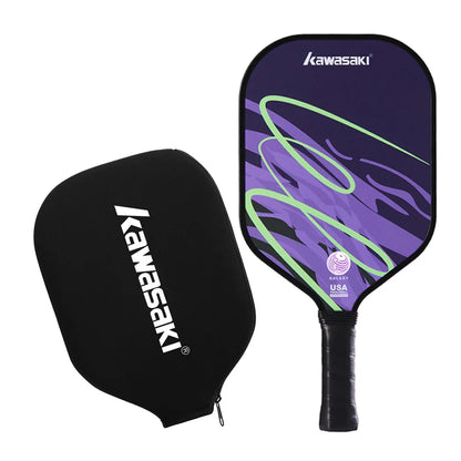 Kawasaki Pickleball Paddle Durable PP Honeycomb Core Fiberglass