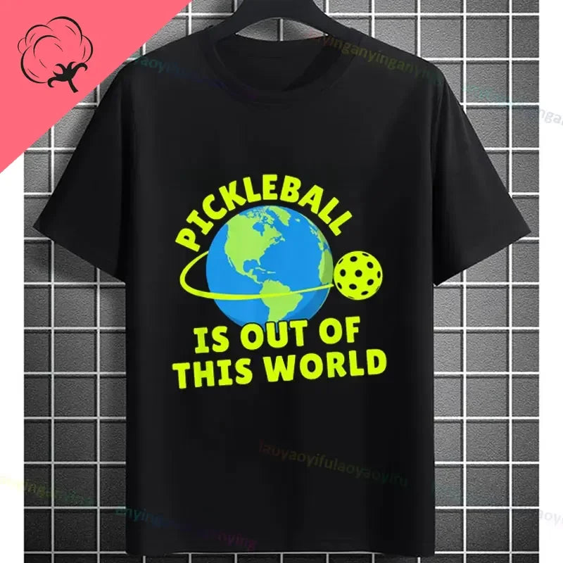 Pickleball Graphic T-Shirt – "It Was in" Funny Design Casual 100% Cotton