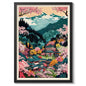 Japanese Tokyo Teahouse Wall Art Poster