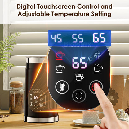 Hot And Cold Foam Maker Milk Warmer