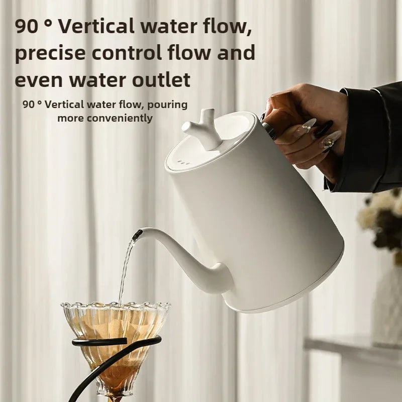 Stainless Steel Coffee Pot Intelligent Temperature LED Display for Coffee Tea