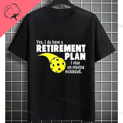 Pickleball Graphic T-Shirt – "It Was in" Funny Design Casual 100% Cotton